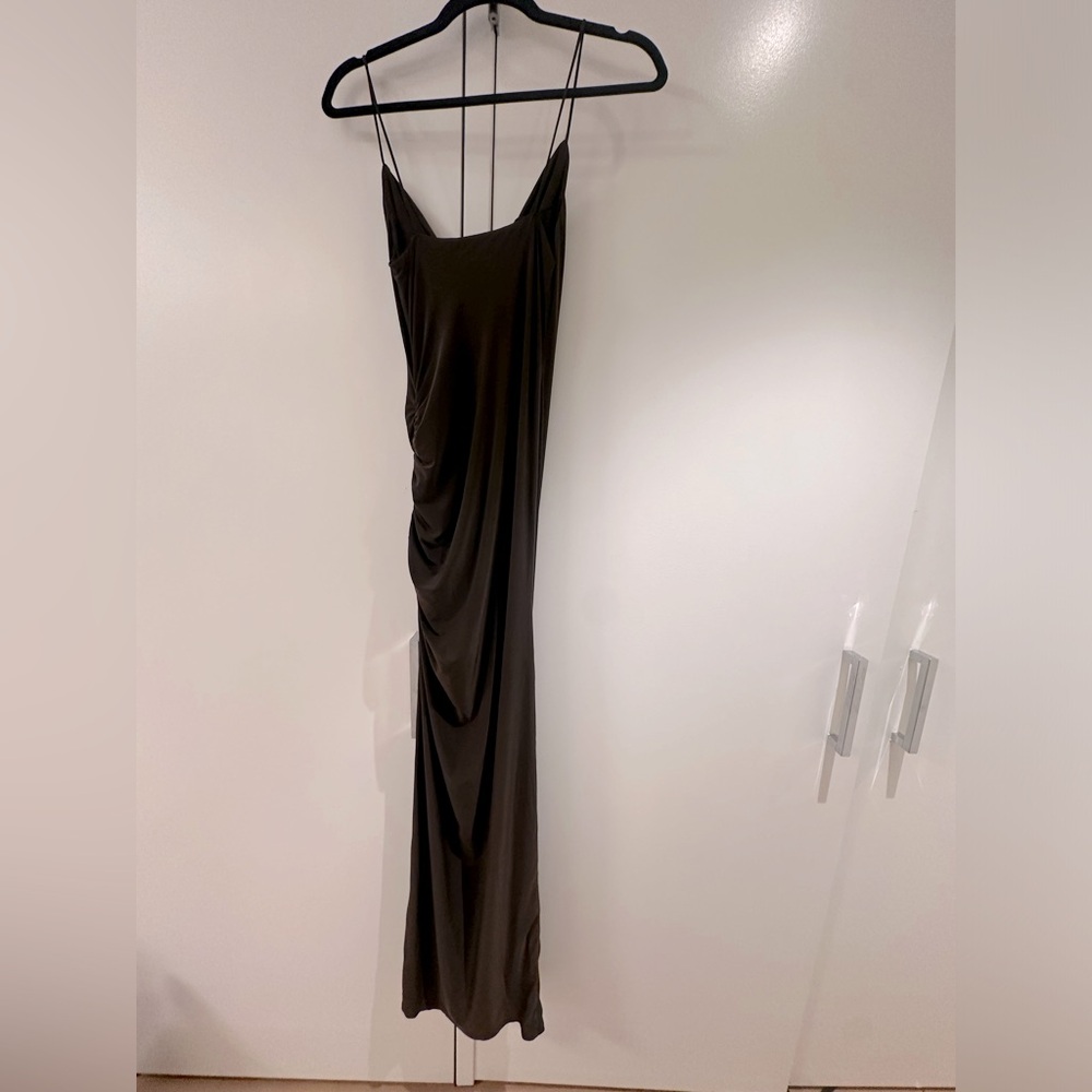 Lovers & Friends Odessa gown in Espresso Brown Small